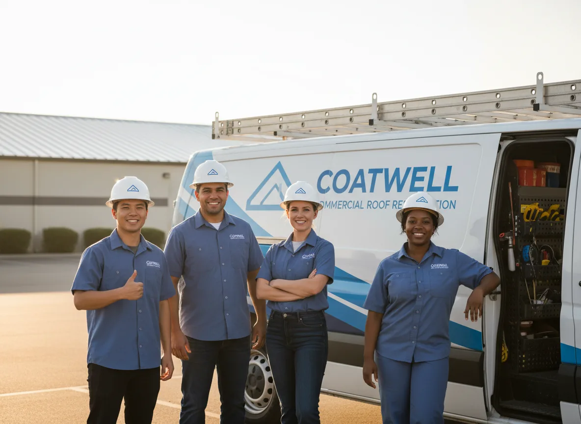 Commercial roof coating company in Lenox, TN